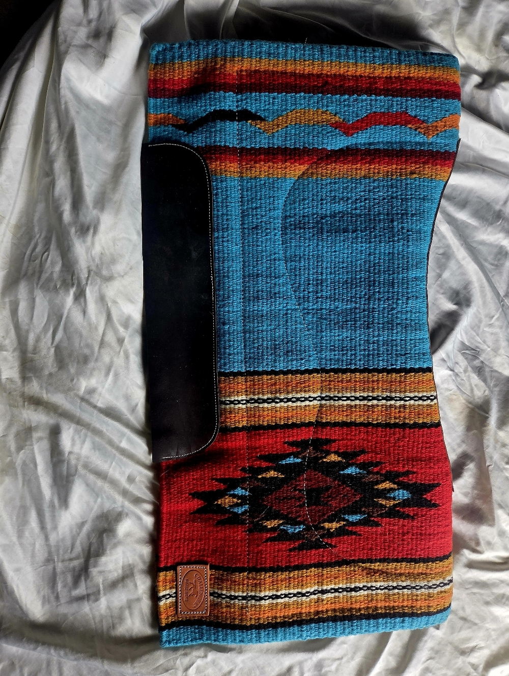NEW! Colorful Southwestern Saddle Pad 36Lx34